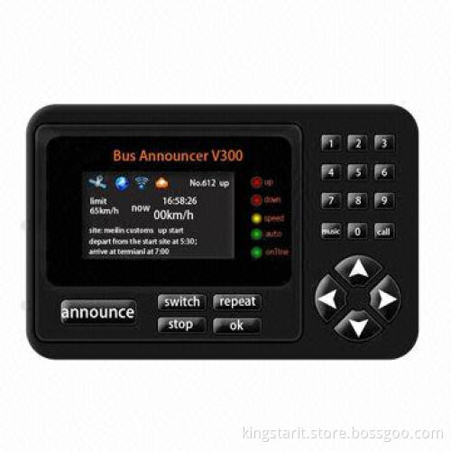 Tourism Audio System with GPS and 3G, USB, COM, RJ45 Interface, 10m GPS Accuracy
